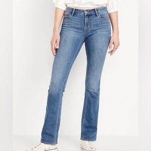 Never Worn: Mid-Rise WOW boot cut jeans